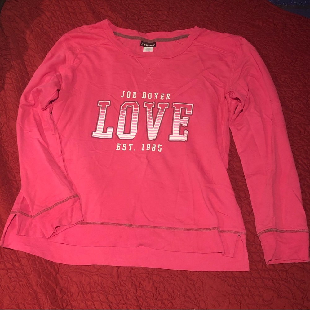 Pink Joe Boxer Sweater